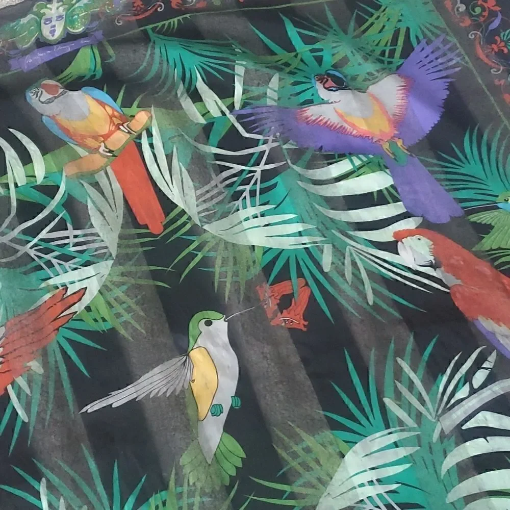 Pangborn Disigns LTD | Tropical Bird Parrot Scarf